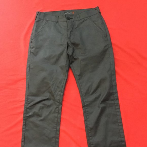 G By GUESS Men's Pants Slim Fit Jeans Pockets Logo Straight Shine Black 29 - Picture 3 of 8